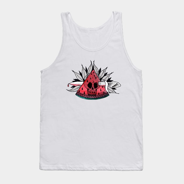 watermelon Tank Top by IvanJoh